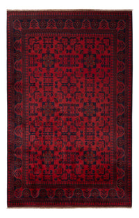 Afghansk matta - Kunduz - 203 x 128 cm - röd