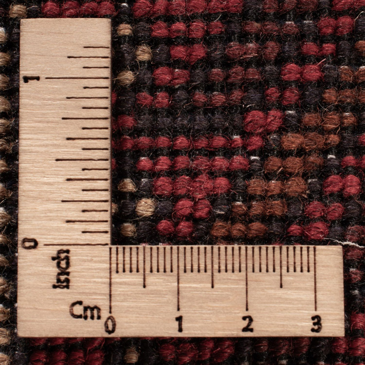 Afghansk matta - Kunduz - 201 x 126 cm - röd