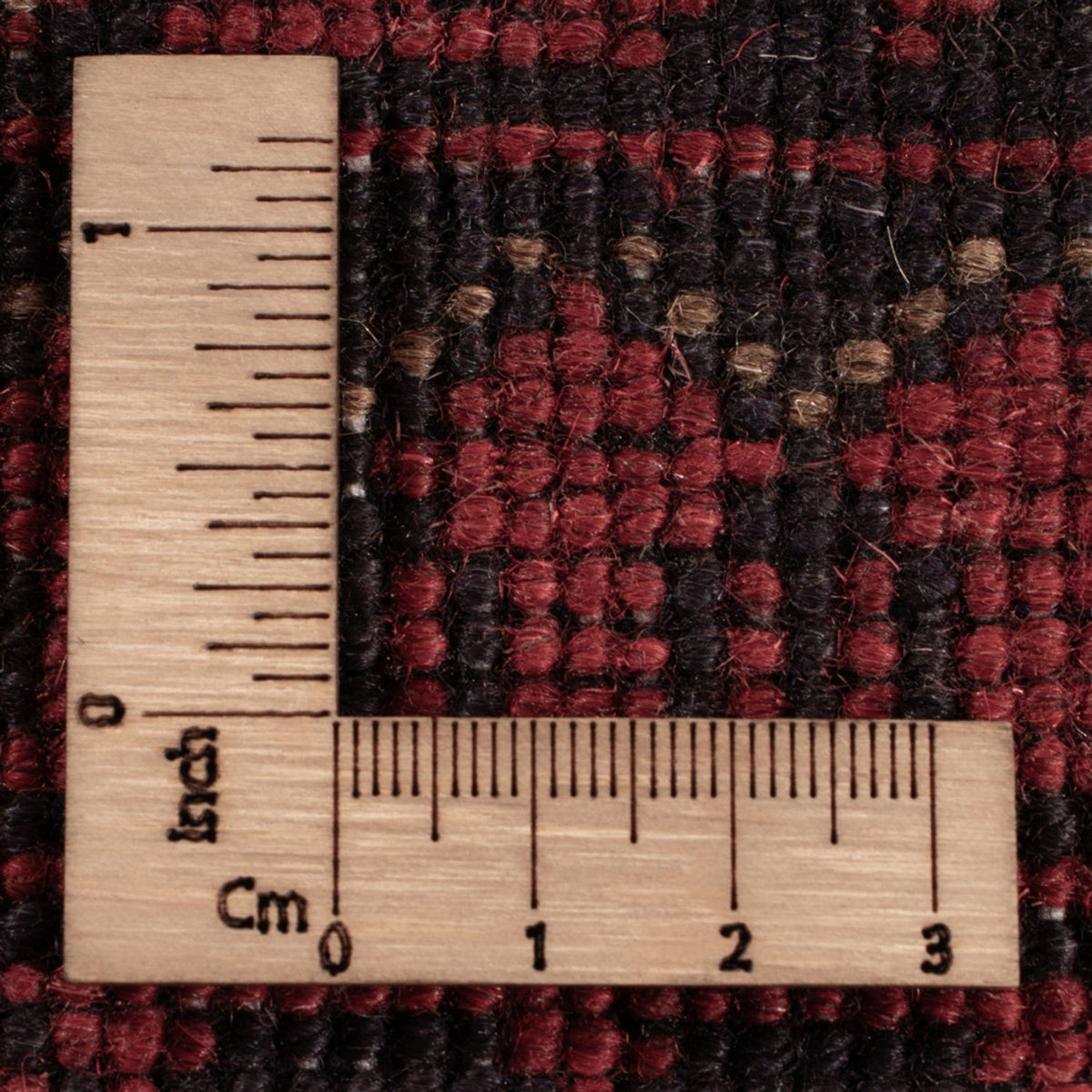 Afghansk matta - Kunduz - 195 x 125 cm - röd