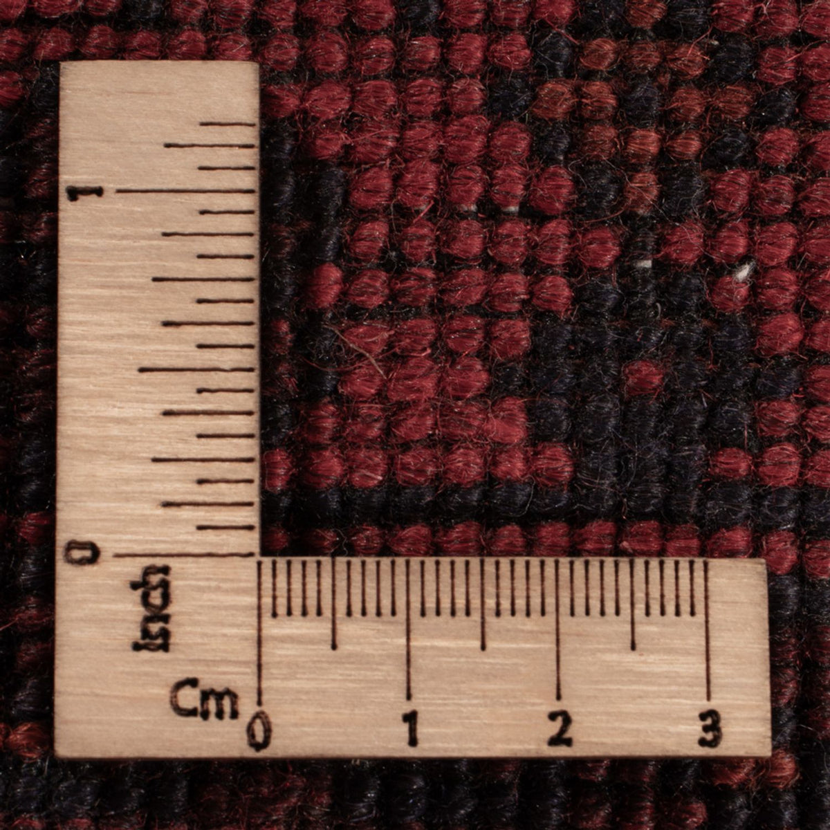 Afghansk matta - Kunduz - 196 x 130 cm - röd