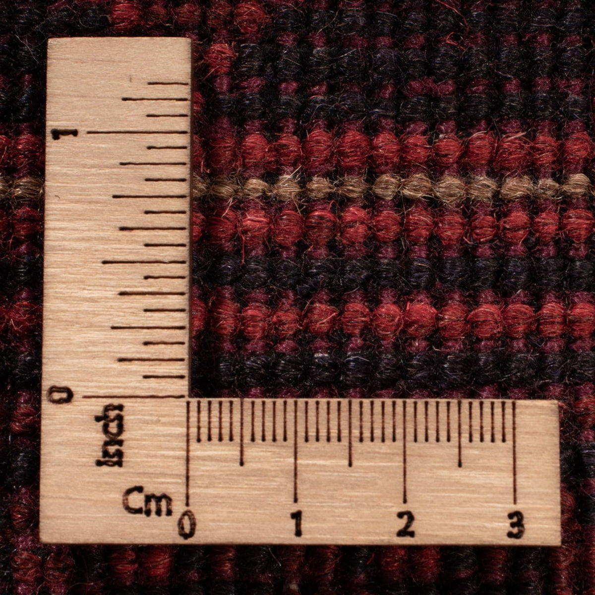 Afghansk matta - Kunduz - 192 x 122 cm - röd