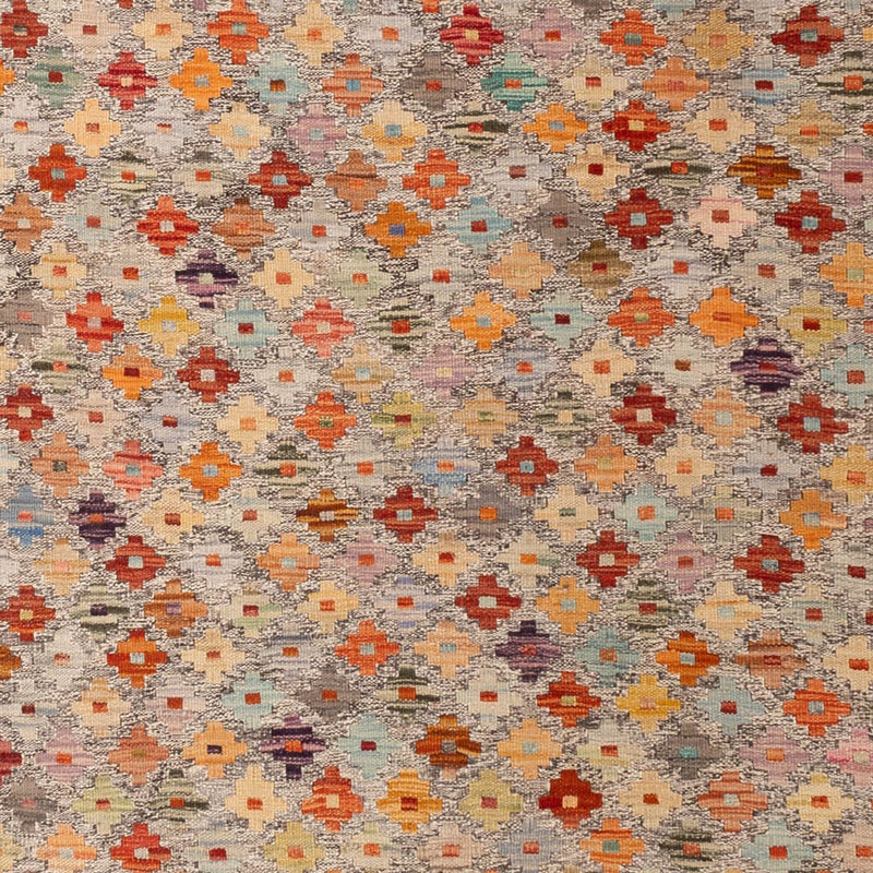 Kelim Carpet - Splash - 307 x 208 cm - flerfärgad