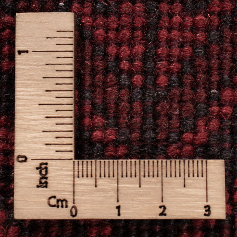 Afghansk matta - Kunduz - 201 x 126 cm - mörkröd