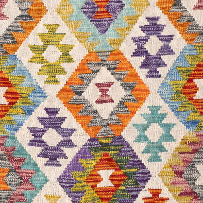 Kelim Carpet - Splash - 174 x 127 cm - flerfärgad