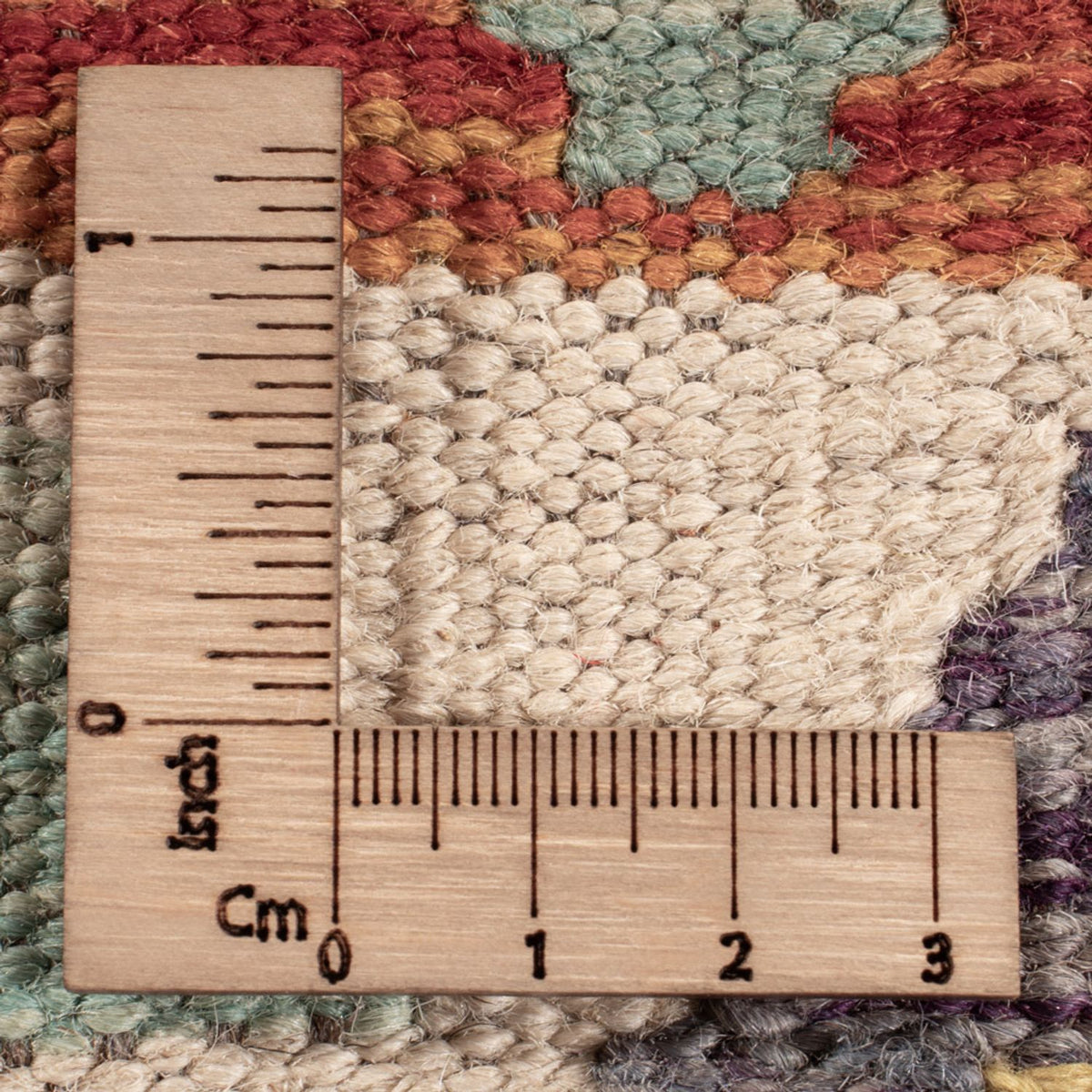 Kelim Carpet - Splash - 174 x 127 cm - flerfärgad