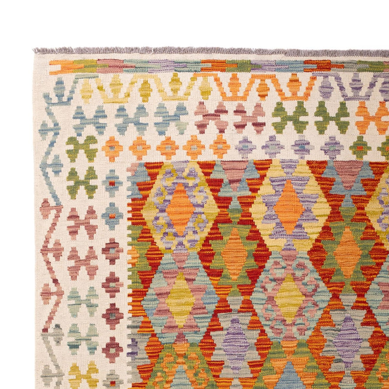 Kelim Carpet - Splash - 298 x 202 cm - flerfärgad