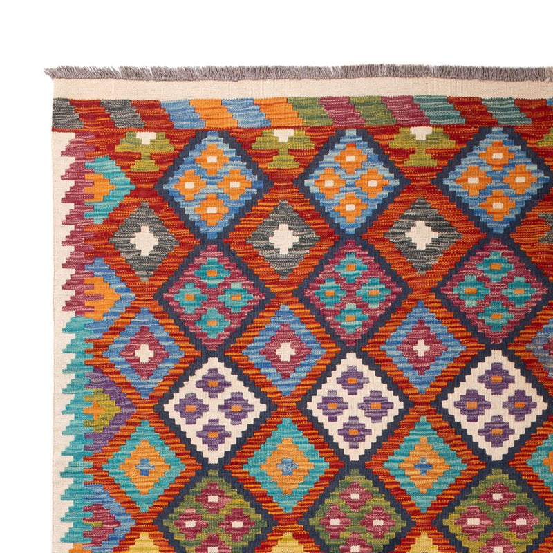 Kelim Carpet - Splash - 293 x 210 cm - flerfärgad