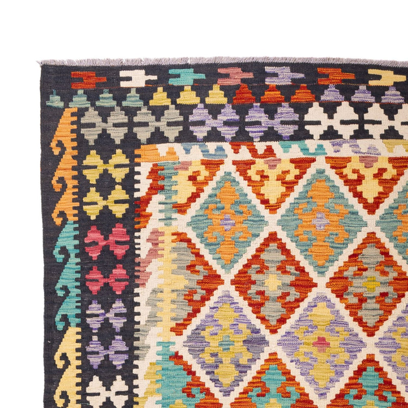 Kelim Carpet - Splash - 295 x 204 cm - flerfärgad