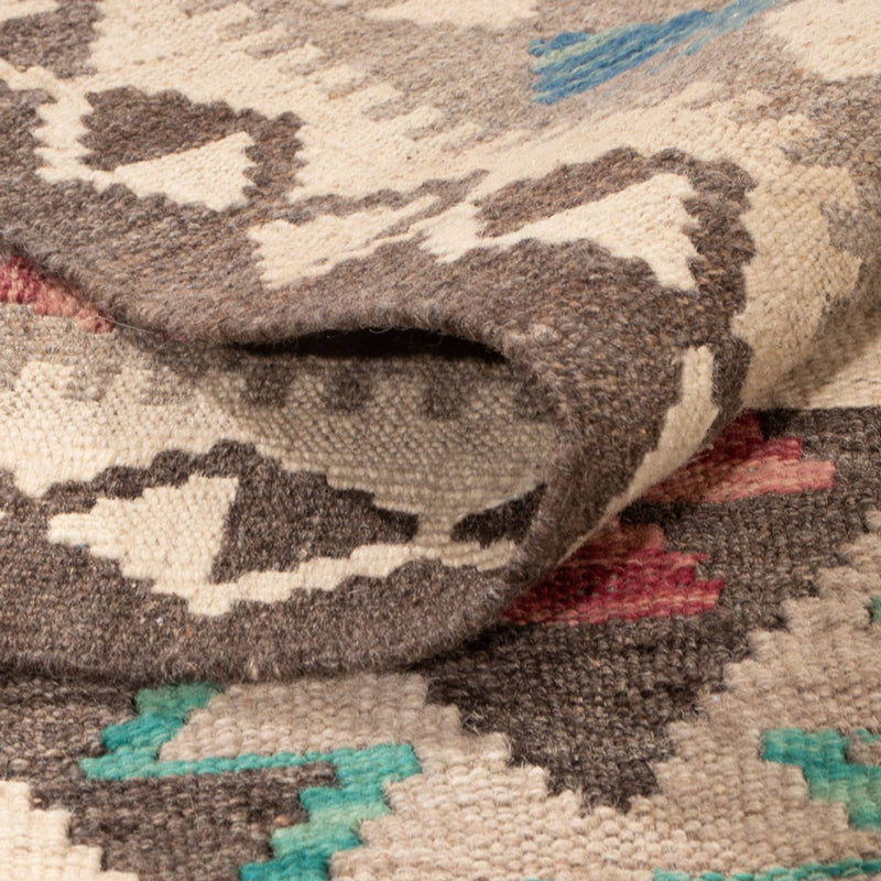 Kelim Carpet - Splash - 300 x 197 cm - flerfärgad