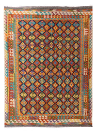 Kelim Carpet - Splash - 295 x 207 cm - flerfärgad