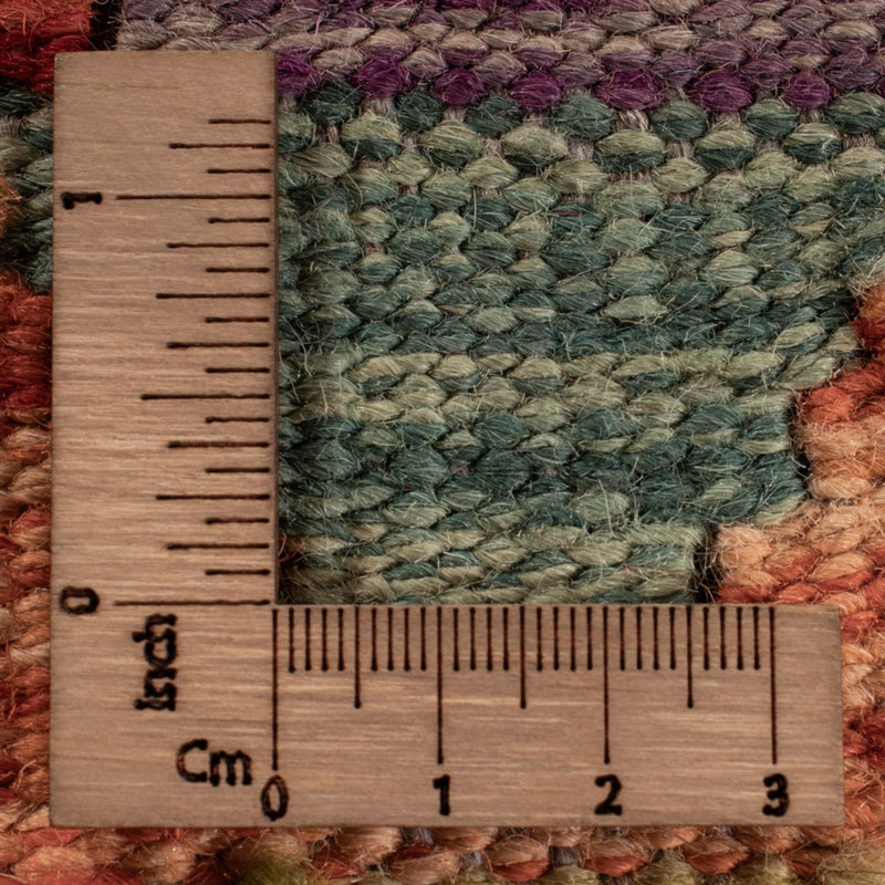 Kelim Carpet - Splash - 295 x 207 cm - flerfärgad