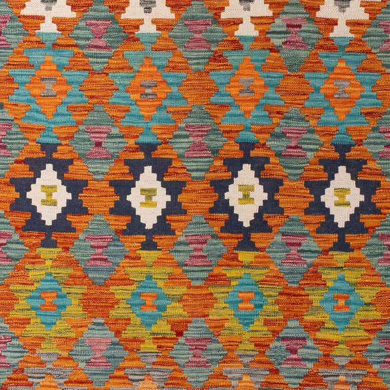 Kelim Carpet - Splash - 290 x 200 cm - flerfärgad
