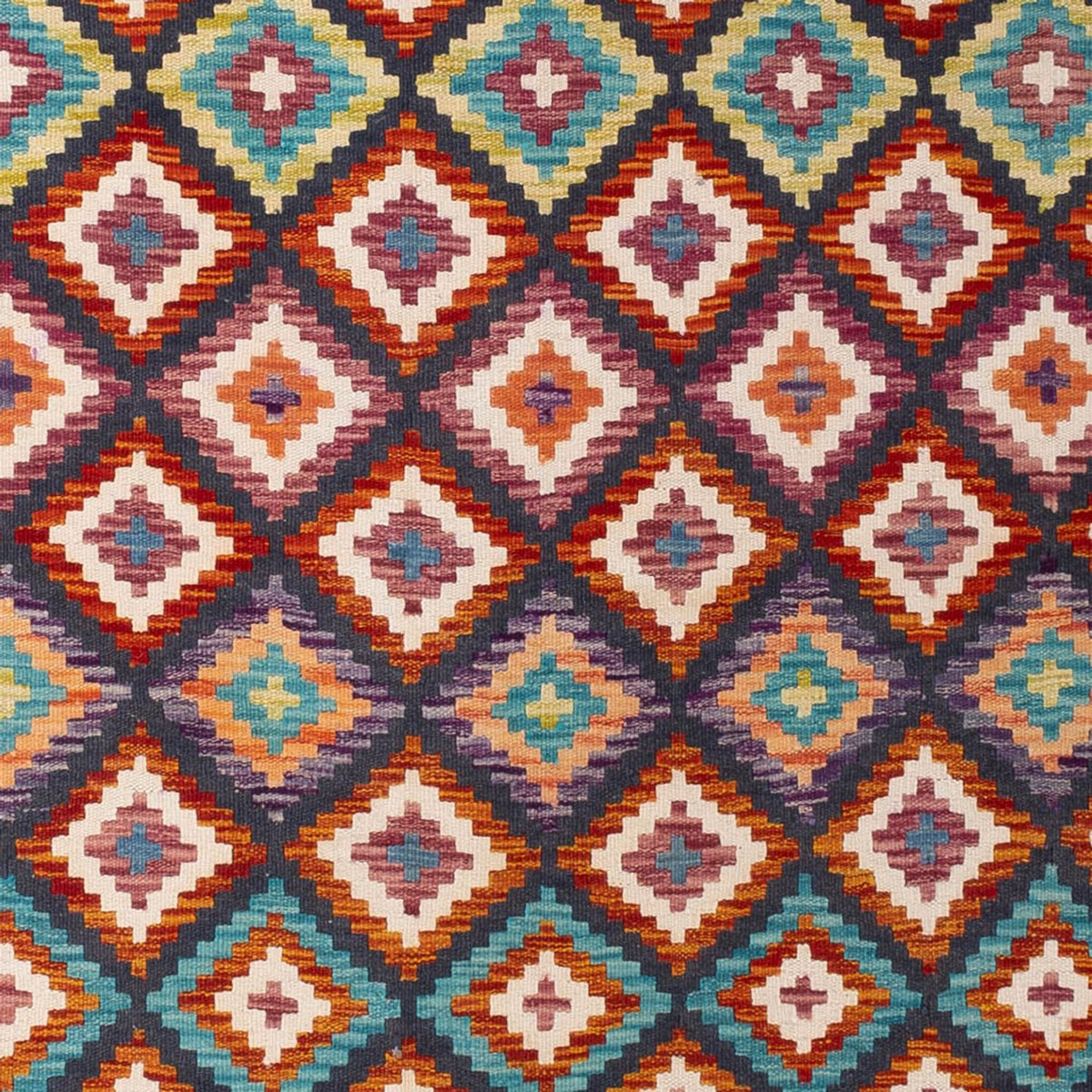 Kelim Carpet - Splash - 282 x 201 cm - flerfärgad