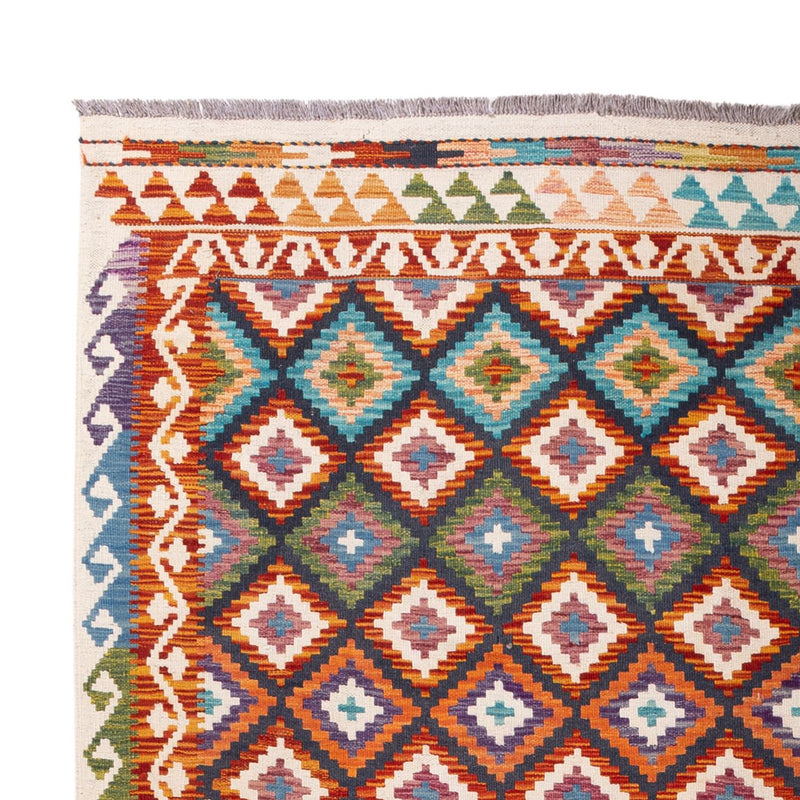 Kelim Carpet - Splash - 282 x 201 cm - flerfärgad