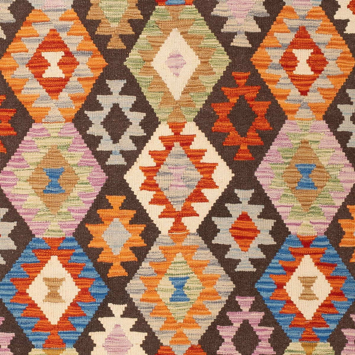 Kelim Carpet - Splash - 290 x 204 cm - flerfärgad