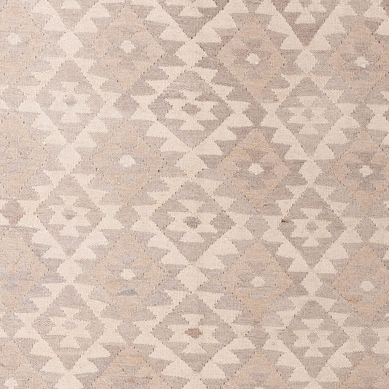 Kelim Carpet - Splash - 301 x 210 cm - ljusgrå