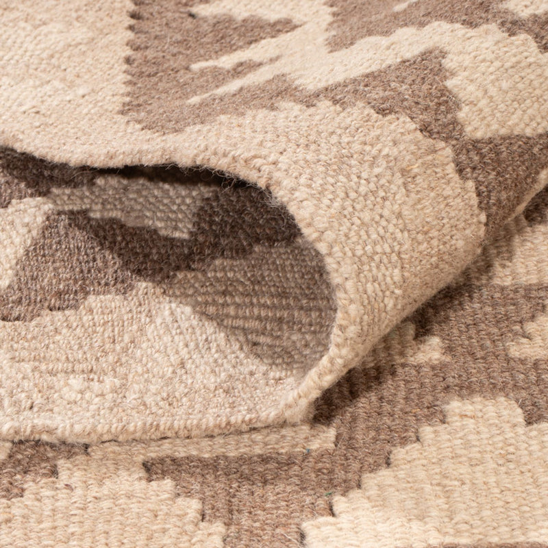 Kelim Carpet - Splash - 287 x 202 cm - ljusgrå