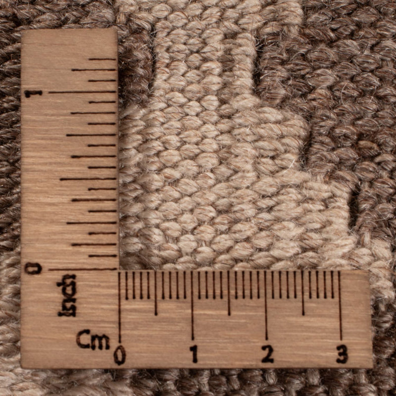 Kelim Carpet - Splash - 287 x 202 cm - ljusgrå