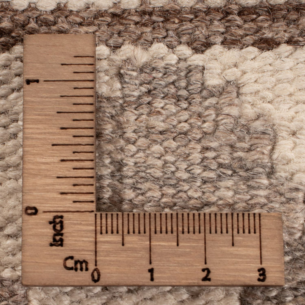 Kelim Carpet - Splash - 289 x 201 cm - ljusgrå