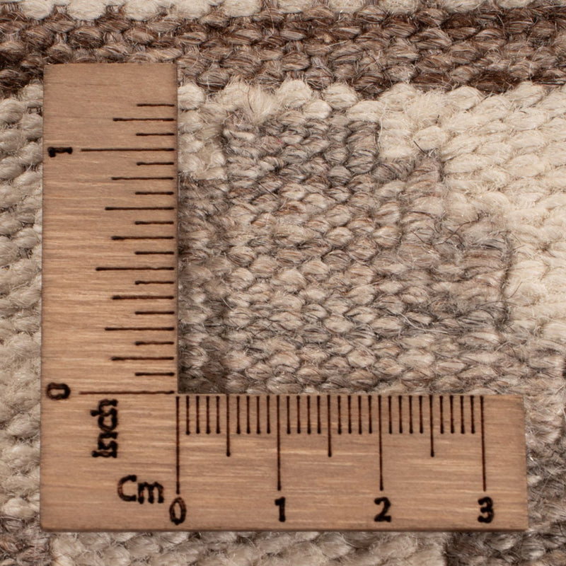 Kelim Carpet - Splash - 289 x 201 cm - ljusgrå