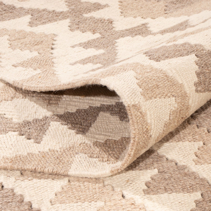 Kelim Carpet - Splash - 281 x 200 cm - ljusgrå