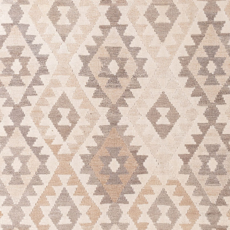 Kelim Carpet - Splash - 291 x 207 cm - ljusgrå