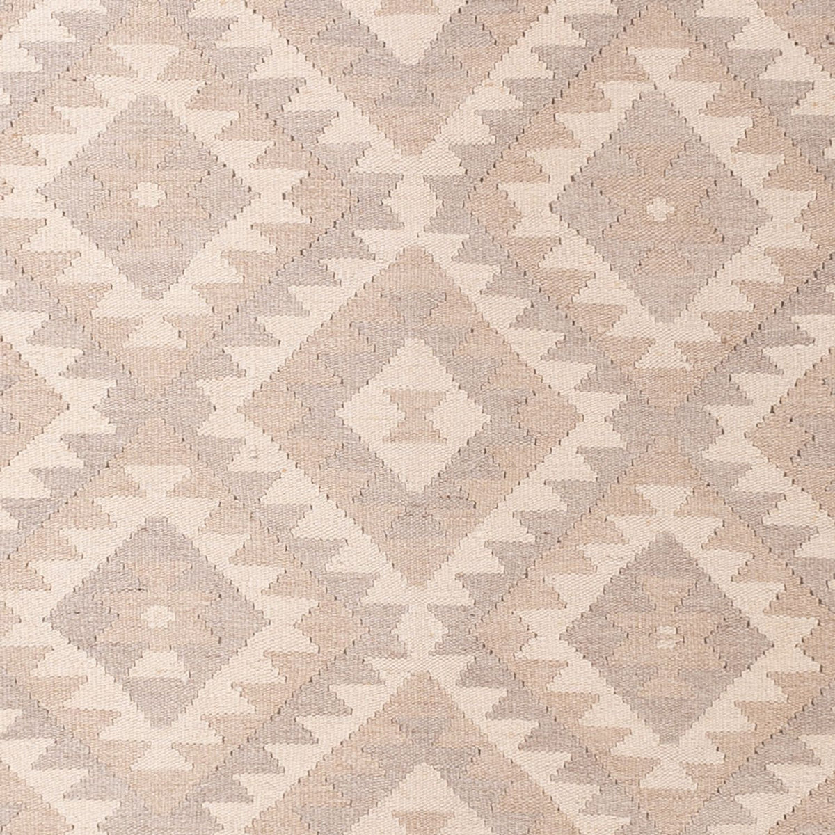 Kelim Carpet - Splash - 280 x 198 cm - ljusgrå