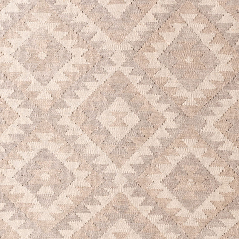 Kelim Carpet - Splash - 280 x 198 cm - ljusgrå