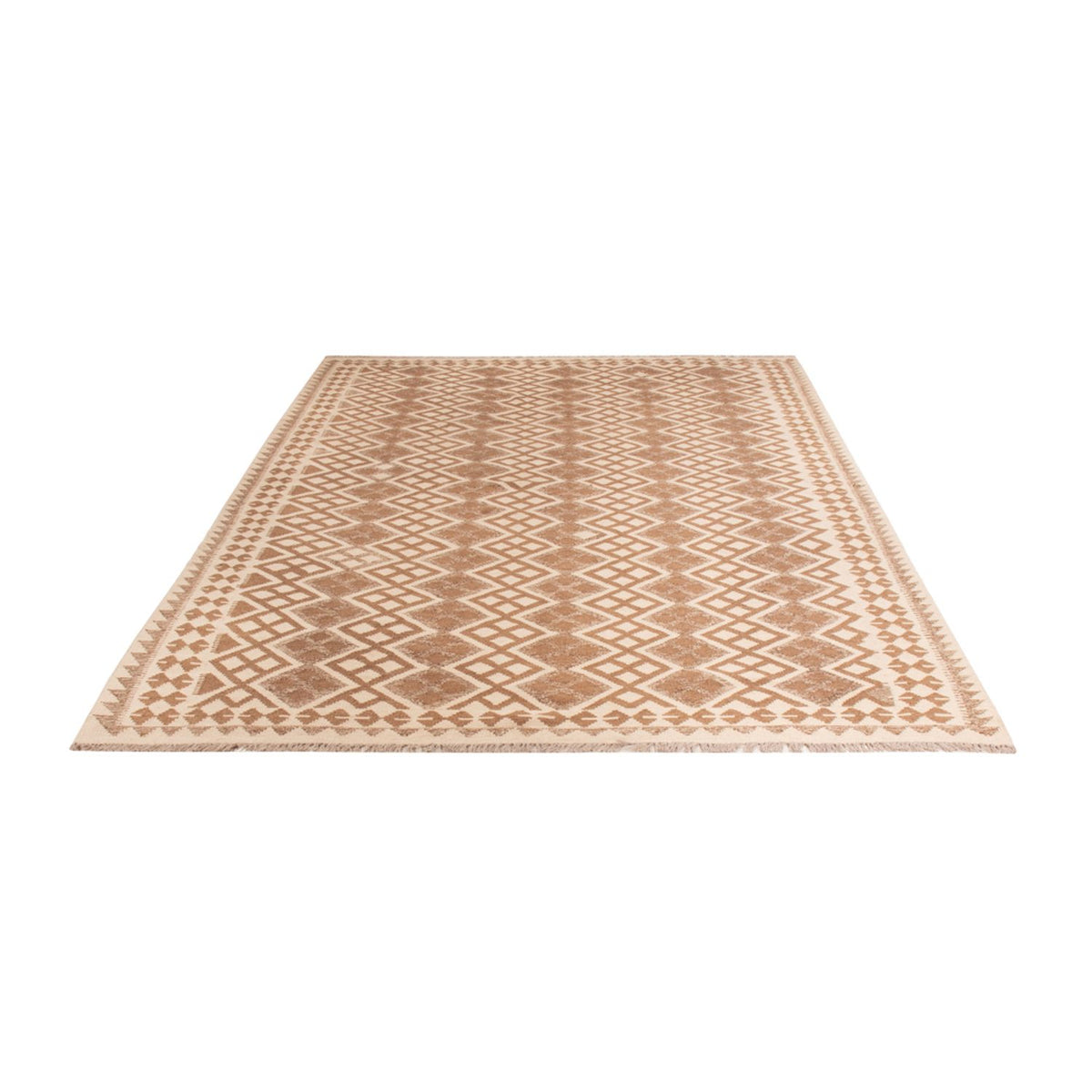 Kelim Carpet - Splash - 303 x 206 cm - grått