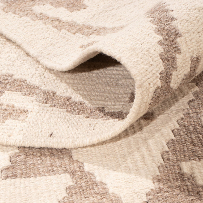 Kelim Carpet - Splash - 300 x 200 cm - ljusgrå