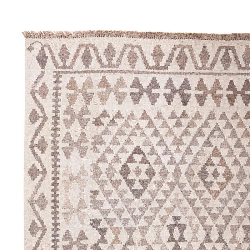 Kelim Carpet - Splash - 294 x 208 cm - grått