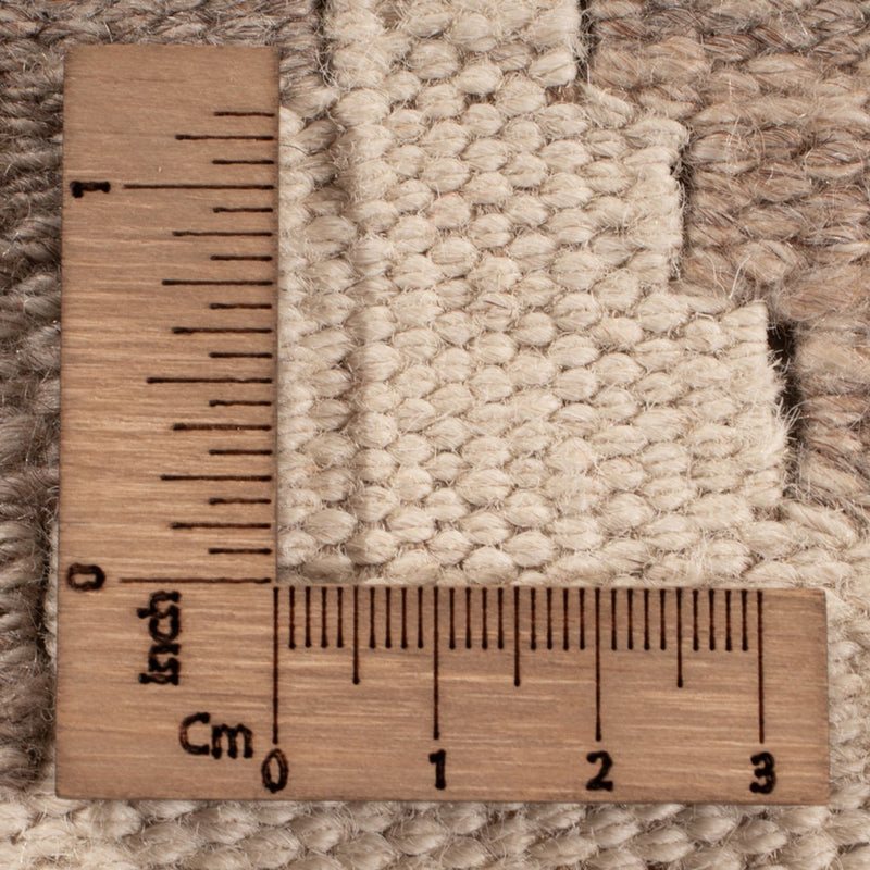 Kelim Carpet - Splash - 294 x 208 cm - grått