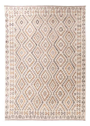 Kelim Carpet - Splash - 290 x 199 cm - grått