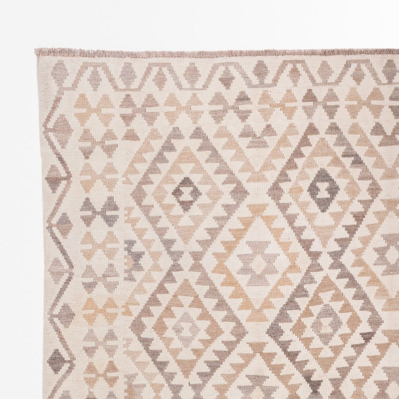 Kelim Carpet - Splash - 290 x 199 cm - grått