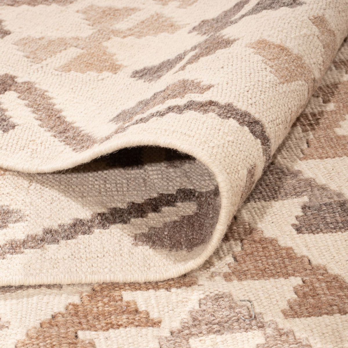 Kelim Carpet - Splash - 290 x 199 cm - grått