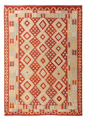 Kelim Carpet - Splash - 294 x 209 cm - flerfärgad