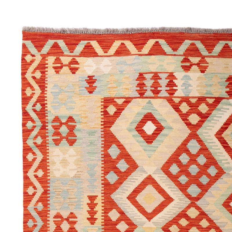 Kelim Carpet - Splash - 294 x 209 cm - flerfärgad