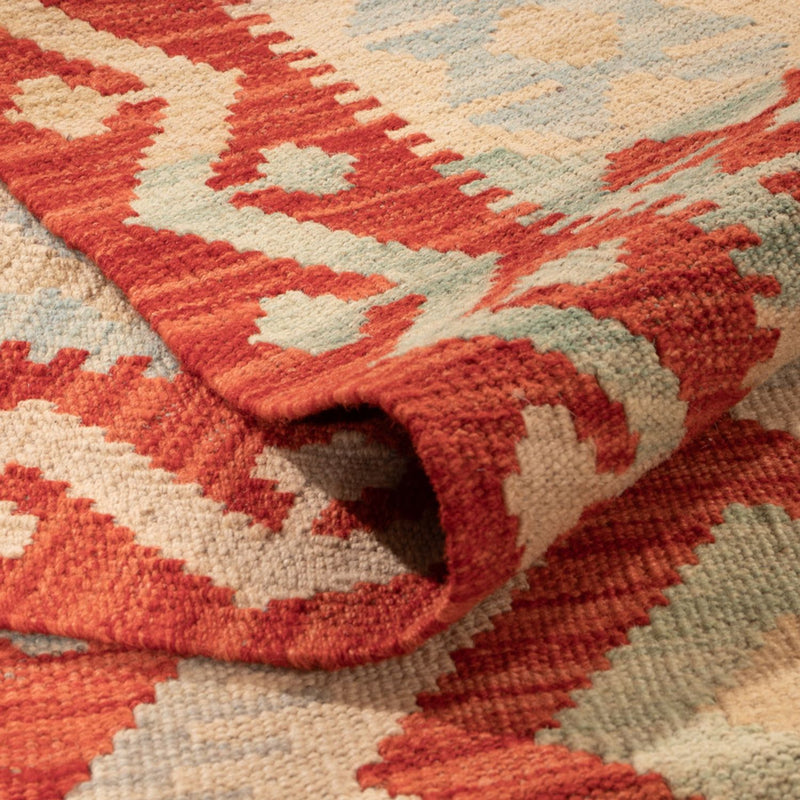 Kelim Carpet - Splash - 294 x 209 cm - flerfärgad