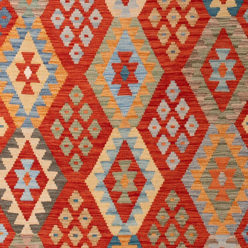 Kelim Carpet - Splash - 304 x 202 cm - flerfärgad