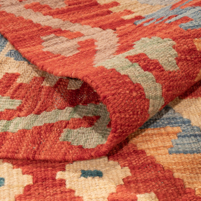 Kelim Carpet - Splash - 304 x 202 cm - flerfärgad