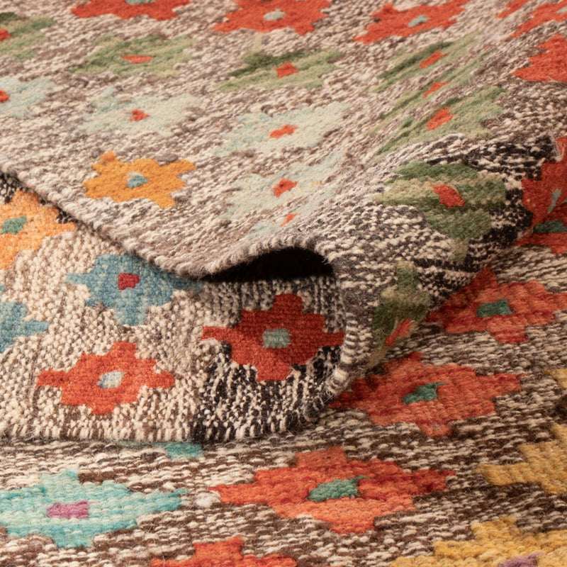 Kelim Carpet - Splash - 298 x 206 cm - flerfärgad