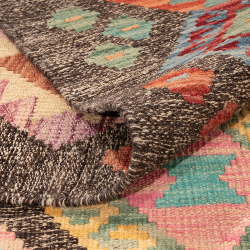 Kelim Carpet - Splash - 304 x 211 cm - flerfärgad