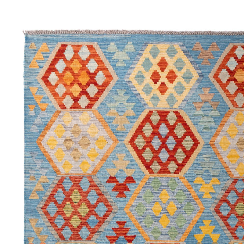 Kelim Carpet - Splash - 310 x 207 cm - flerfärgad