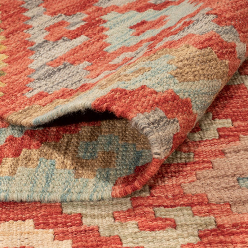 Kelim Carpet - Splash - 300 x 202 cm - flerfärgad