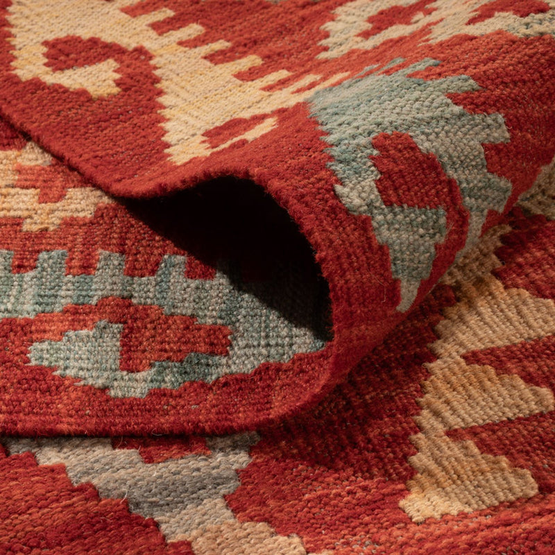 Kelim Carpet - Splash - 309 x 197 cm - flerfärgad