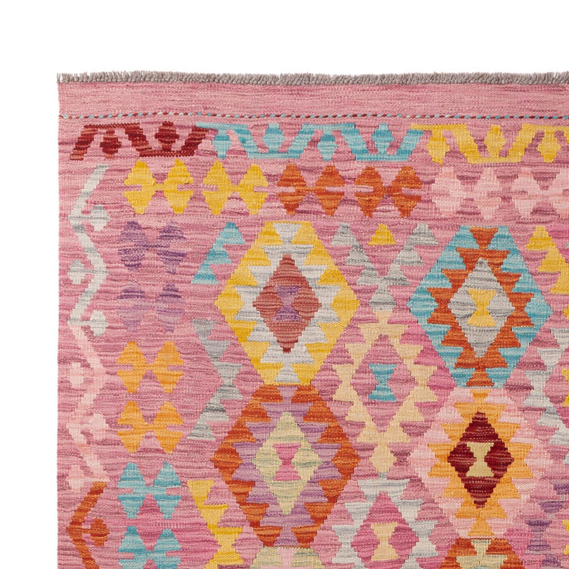 Kelim Carpet - Splash - 300 x 200 cm - flerfärgad