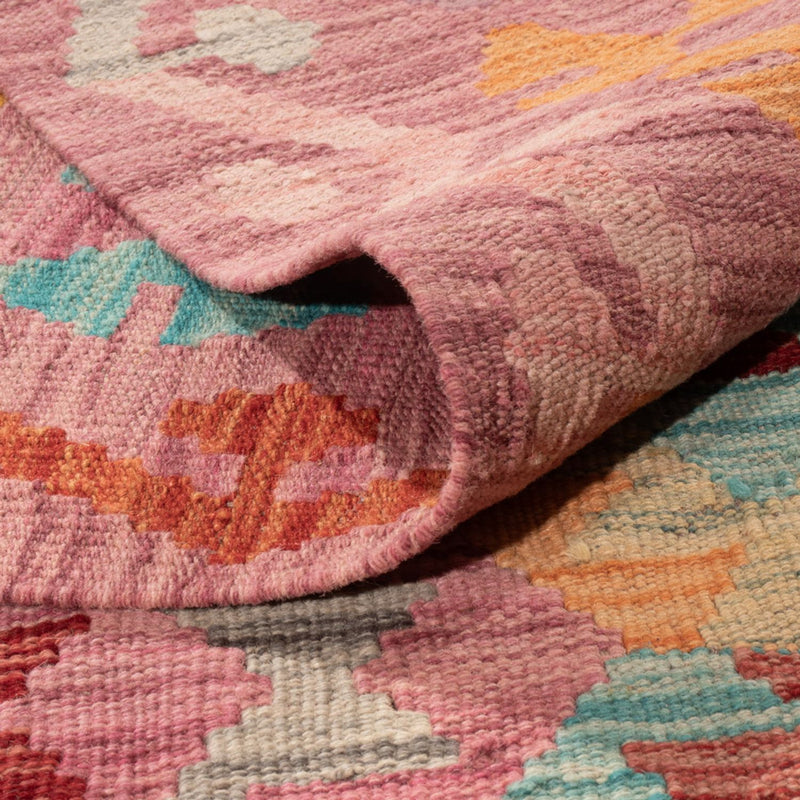 Kelim Carpet - Splash - 300 x 200 cm - flerfärgad