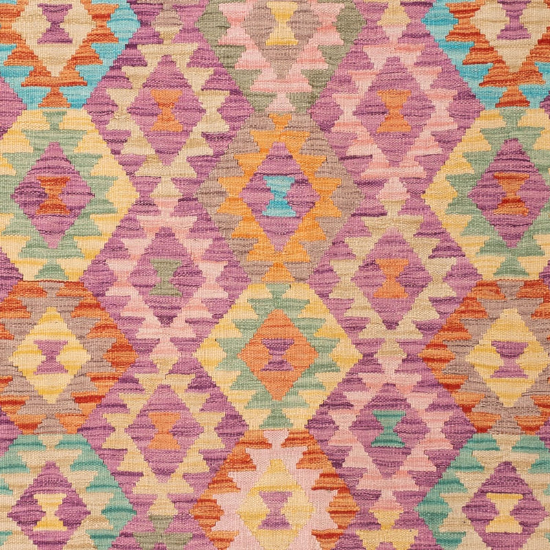 Kelim Carpet - Splash - 299 x 198 cm - flerfärgad