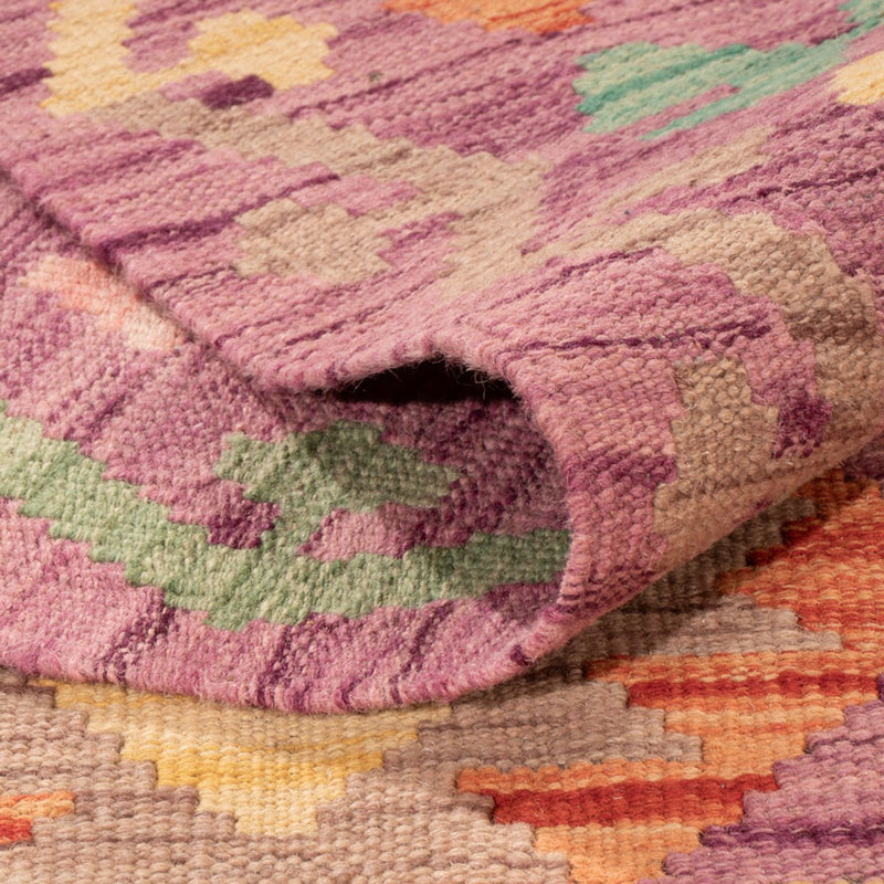 Kelim Carpet - Splash - 299 x 198 cm - flerfärgad