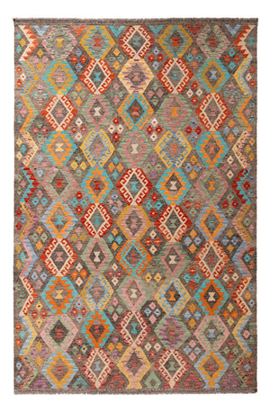 Kelim Carpet - Splash - 314 x 201 cm - flerfärgad